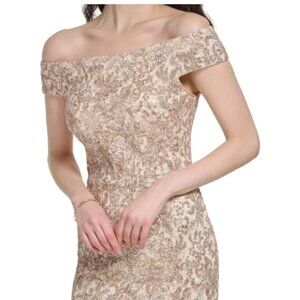 Vince Camuto Embroidered Off-The-Shoulder 2